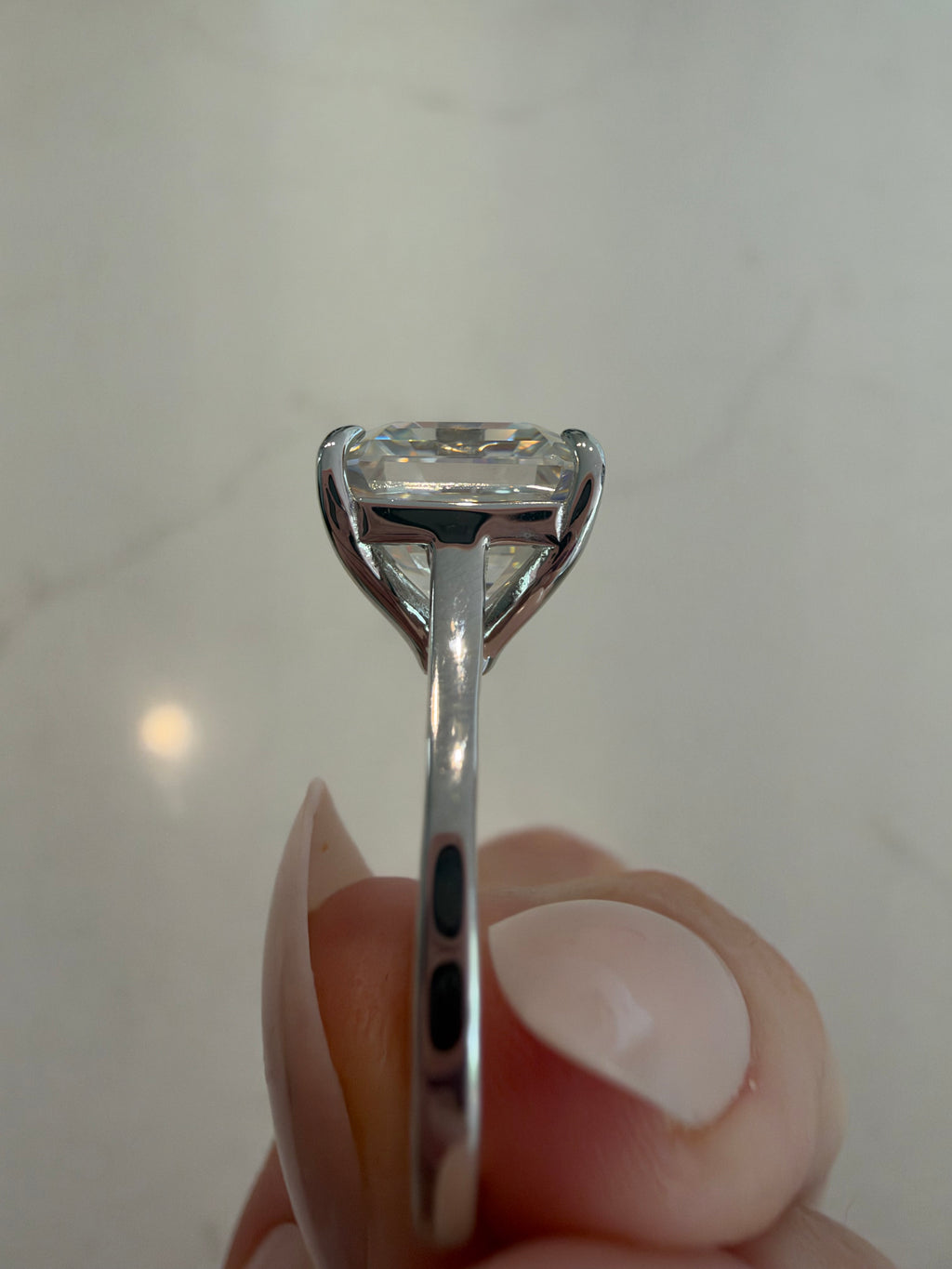 The Isla Asscher Cut Ring