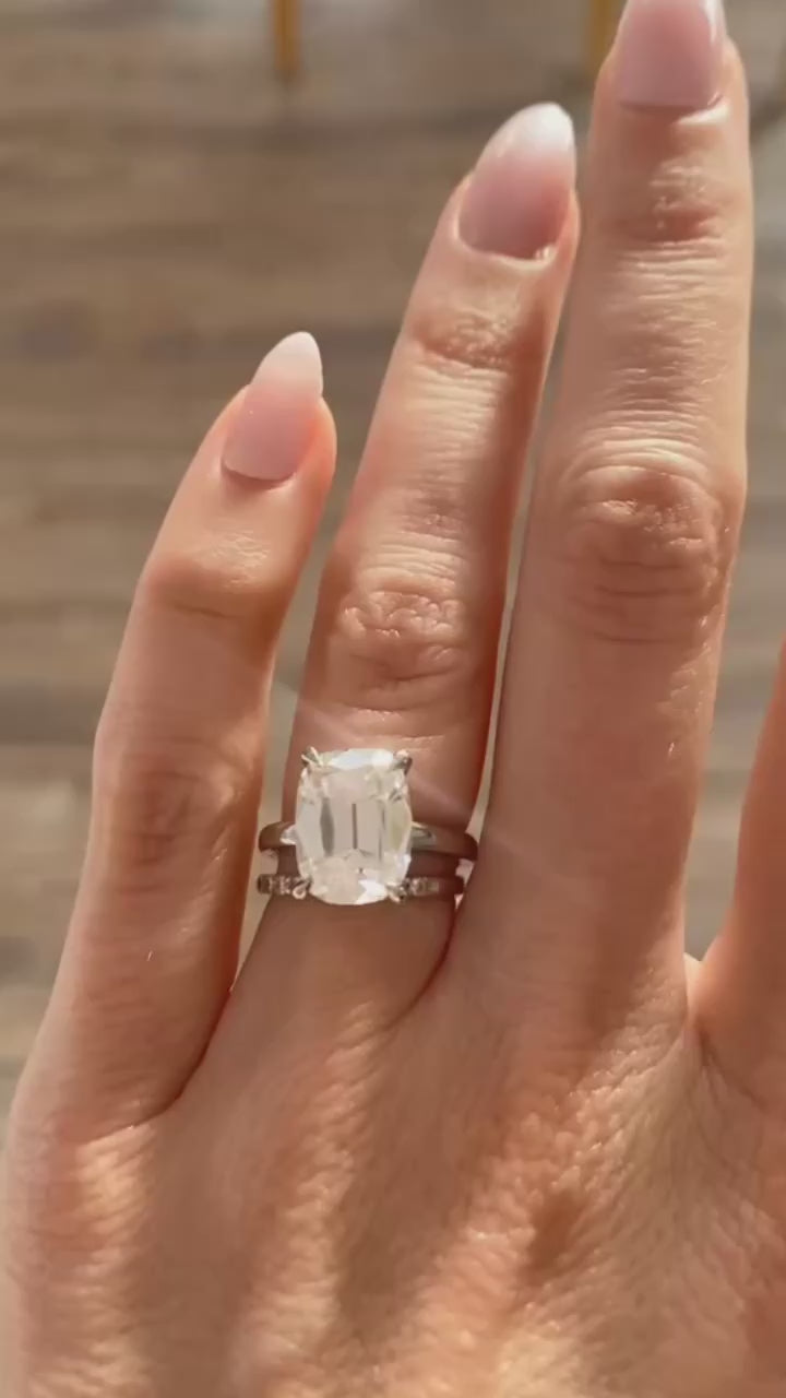 The Madison Old Mine Cushion Cut
