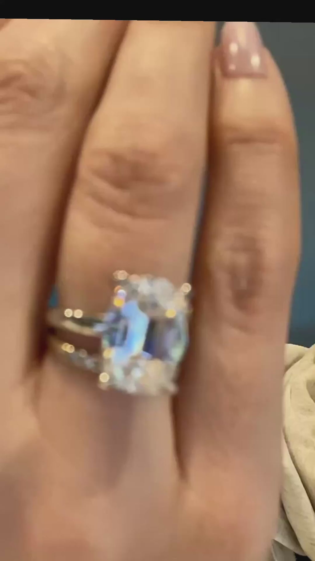 The Madison Old Mine Cushion Cut